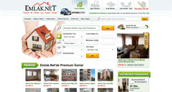 Desktop Screenshot of emlak.net