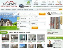 Tablet Screenshot of emlak.net